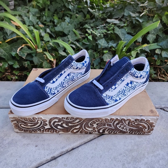 Vans Old Skool Dark Blue Sneakers - Picture 4 of 7